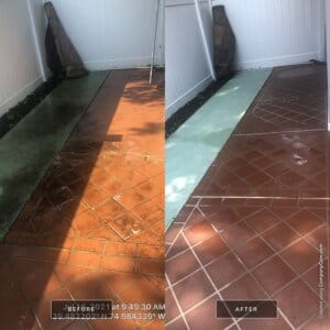 Pressure Concrete Washing