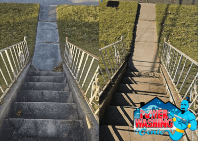 Power Washing Concrete Cleaning