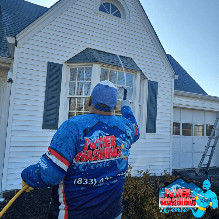 House Washing – soft washing vs power washing