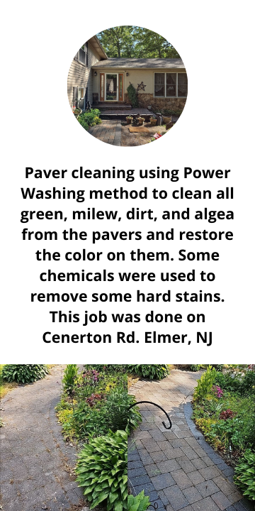 Paver Cleaning Elmer, NJ