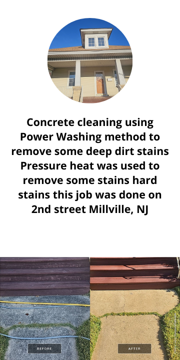 Concrete Cleaning Millville, NJ