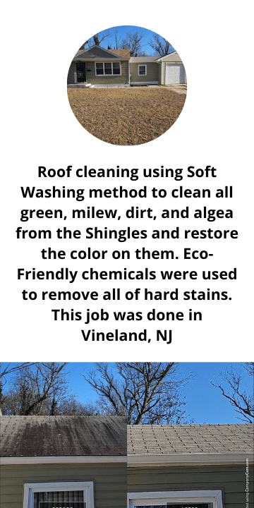 Roof Cleaning Vineland, NJ